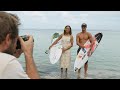 Surf: Vahine Fierro et Kauli Vaast, les enfants de Teahupo'o aux JO | AFP