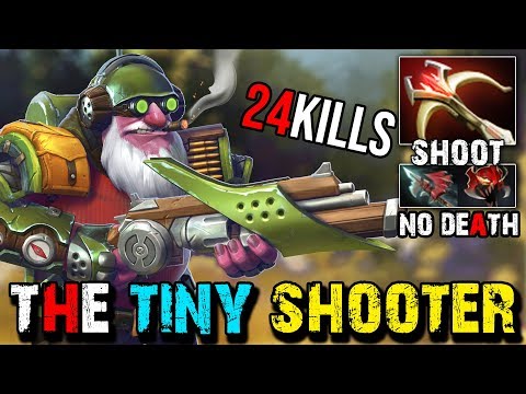 [Sniper] MIni Machine Gun 24Kills in 22Min by Ink | Dota 2 FullGame