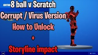 How to Unlock + Storyline for the Corrupt / Virus Scratch variant!