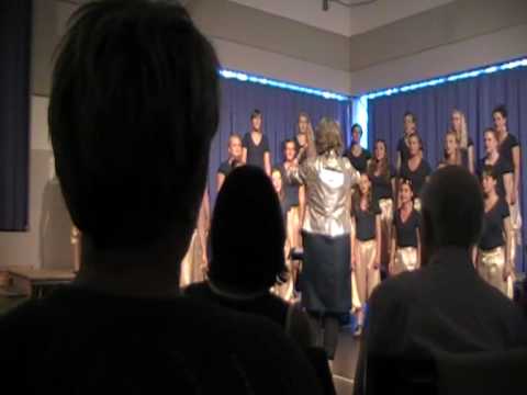 "Singing" with Aarhus Girls Choir.