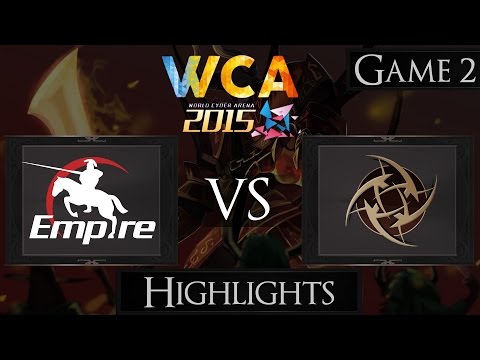 Dota 2 Team Empire vs NiP | WCA 2015 Highlights