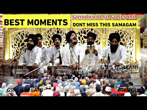 👆 Ham Kookar Tere Darbar | 💫 Best Moments At Sis Gunj Sahib Delhi | Kirtan Samagam | Gurbani
