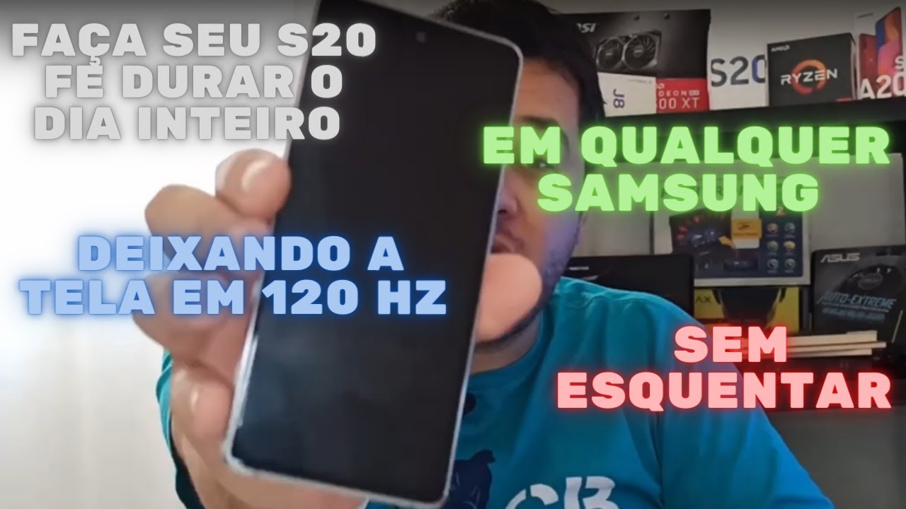 ENFIM A SOLUÇÃO!! COMO ECONOMIZAR A BATERIA DO GALAXY S20FE SEM SUPERAQUECER