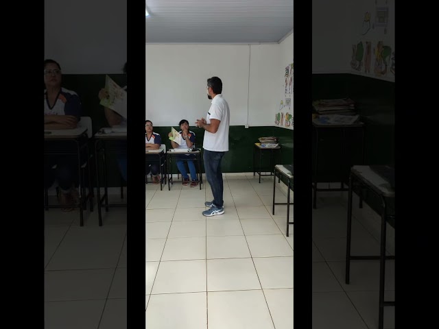 Orientação sobre Educação Digital / Vianópolis Digital para os professores da escola Paulo VI