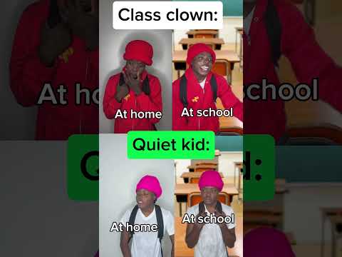 Class clown VS Quiet kid 😂