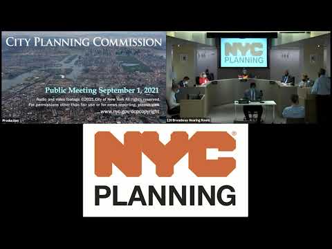 September 1st, 2021: City Planning Commission Public Meeting