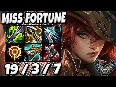 Miss Fortune vs Lucian [ ADC ] Lol Korea Challenger Patch 12.21 ✅