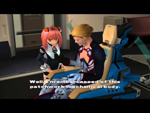 Xenosaga Episode I HD Cutscene 075 - Embarrassed Cyborg - JAPANESE