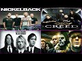 Nickelback Vs Creed Vs Nirvana Vs Limp Bizkit Greatest Hits Full Album