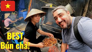 BIGGEST Wet Market in Hanoi &amp;amp; Eating Bún Chả Street Food 🇻🇳