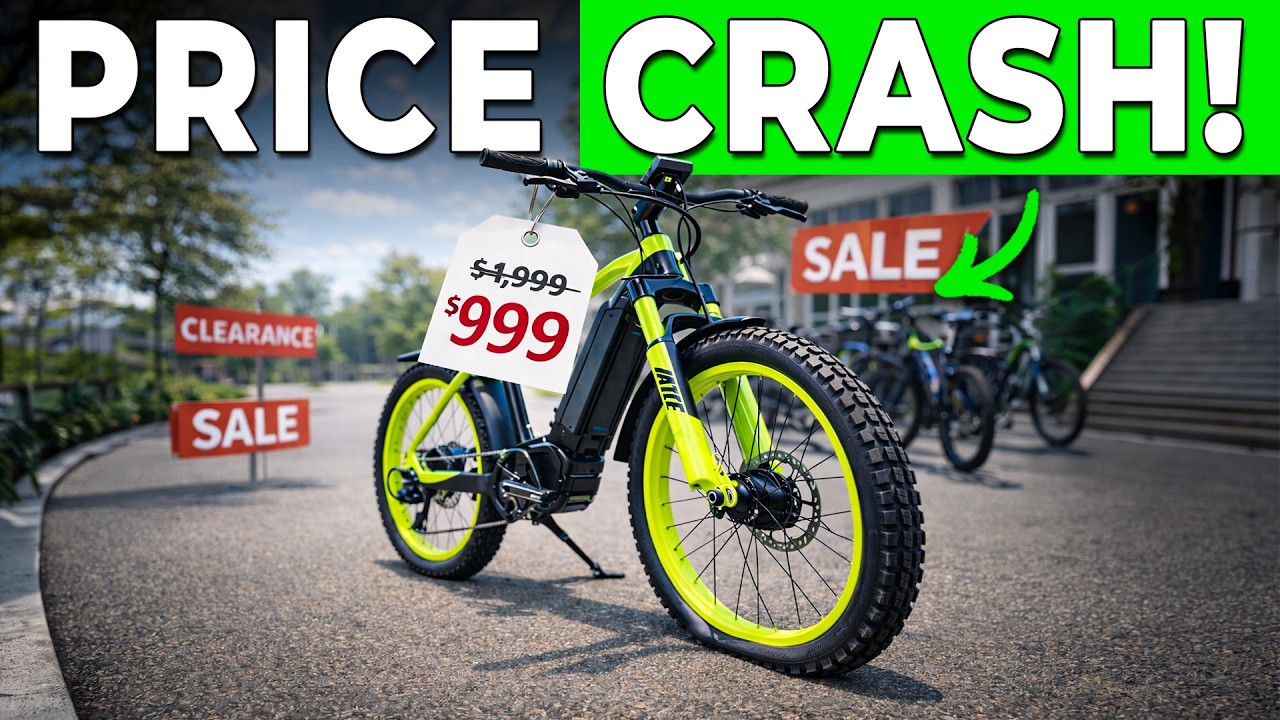 E-Bike Prices Are Collapsing — Here’s Who’s Panicking First