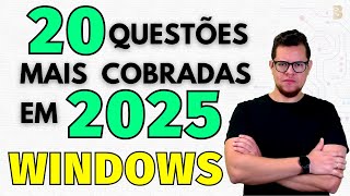 QUESTÕES DE INFORMÁTICA PARA CONCURSOS MAIS COBRADAS DE 2025
