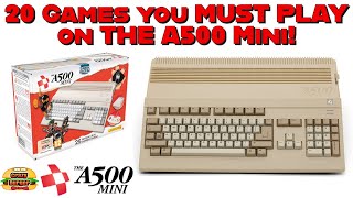 20 Games YOU MUST Play on Your A500 Mini - Well Rated Games From Amiga's Vast Catalogue of Classics!