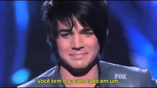 Performance de &quot;Black Or White&quot; - Adam Lambert, TOP 13, American Idol (2009) - legendado