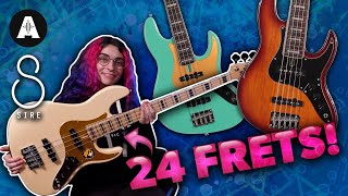 Video thumbnail for Extra Frets, Same Great Price! - Sire 24 Fret V5 Basses! by Andertons Music Co