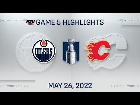 NHL Game 5 Highlights | Oilers vs. Flames - May 26, 2022