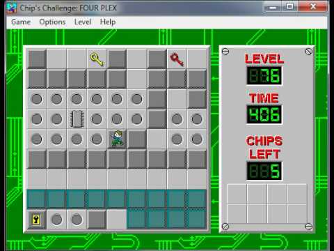 Let's Play Chip's Challenge: Part 13 - Loquaciousness