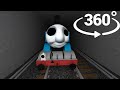 4K VR 360 Thomas The Tank Engine In Abandoned Station