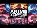 Anime Openings Endings Mix Full Songs Best Anime Music Compilation