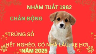 NHÂM TUẤT 1982 ĐỔI ĐỜI VÀO NĂM 2025 CHÍNH XÁC 100%