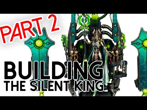 🔴✂️🤖 Building Szarekh The Silent King - Warhammer 40k - Necrons - live🔴