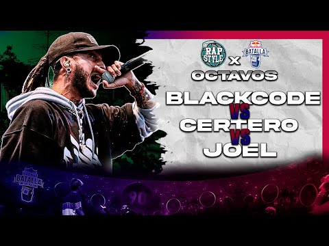BLACKCODE vs CERTERO vs JOEL -8vos- Clasificatoria RED BULL Rapstyle Sjl (Fecha #1)
