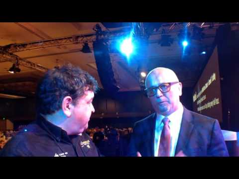 Host Frank Alkyer wtih AVS Jeff at Best of NAMM