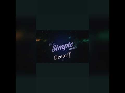 DEETAFF - AS SIMPLE AS THAT