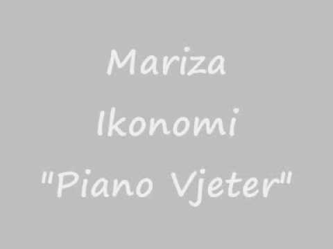 Mariza Ikonomi - Piano Vjeter