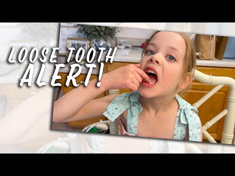 Violet is Losing Her First Tooth!