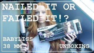 FIRST IMPRESSION BabyLiss 38mm CURLINGIRON | BYELLENMOORE