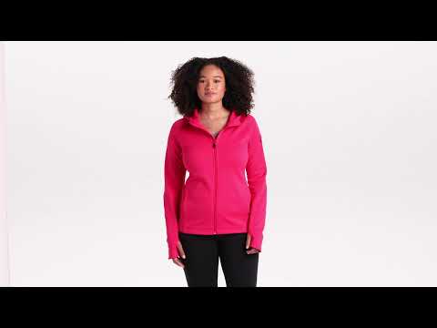 Sport-Tek® Ladies Tech Fleece Full-Zip Hooded Jacket. L248