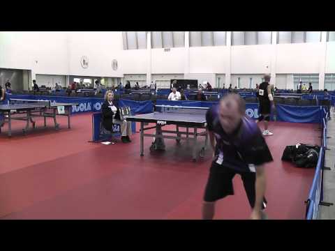 2012 US Open Sandpaper Table Tennis Finals - Hoff vs Maropis