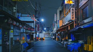 4K HDR｜夜更かし散歩｜Tokyo midnight walk from  Tsukiji to Ginza 【Other color variations】
