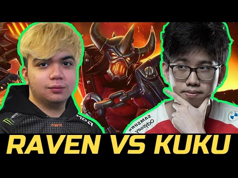 RAVEN VS KUKU - TI10 PRACTICE IN SEA SERVER DOTA 2