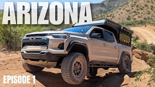 BODY DAMAGE While Overlanding in Arizona | 2023 COLORADO ZR2