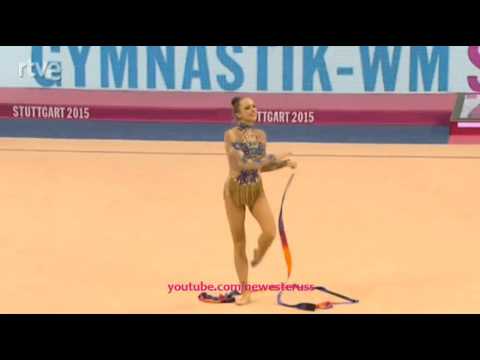 Marina Durunda Ribbon AA - World Championships Stuttgart 2015