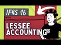 IFRS 16 Leases [with EXAMPLE & accounting entries] ~ for lessees ~