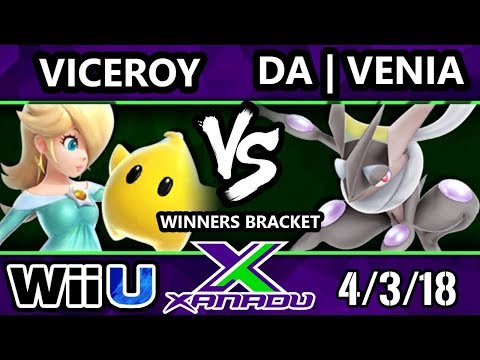 S@X 244 Smash 4 - Viceroy (Rosalina) Vs. DA | Venia (Greninja) - Wii U Winners Bracket