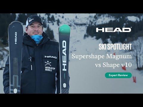 Head Supershape Magnum vs Shape V10 skis