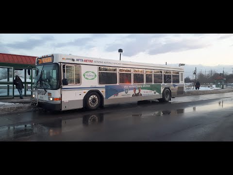 NFTA Metro Ride Route 12A Outbound Bus 1130 - 2011 Gillig Hybrid Converted to Diesel