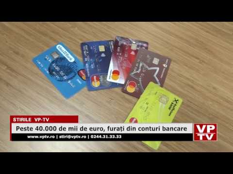Peste 40.000 de mii de euro, furați din conturi bancare