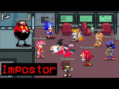 AMONG US, but with Sonic The Hedgehog