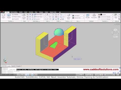 AutoCAD Tutorial Circle Command 3 Point 2 Point Tan Tan Radius Tangent Circles