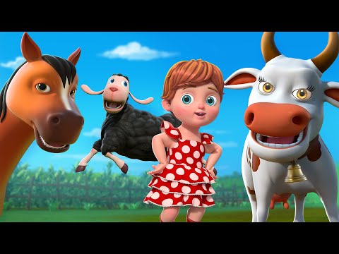 Farm Animals Songs For Kids | Beep Beep Nursery Rhymes #farmanimalssong