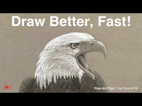 HOW TO IMPROVE AT DRAWING, FAST! - 3 Tips