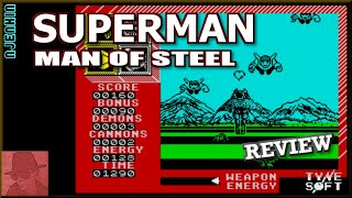 Superman : Man of Steel - on the ZX Spectrum 48K !! with Commentary