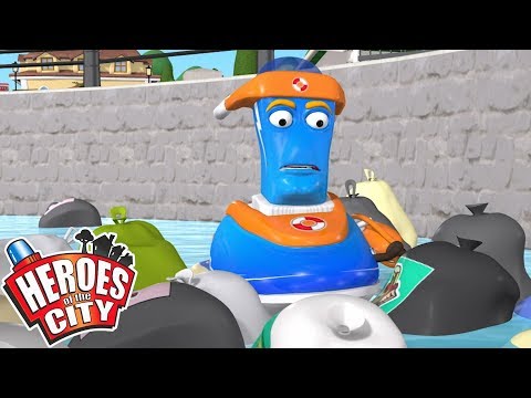 Heroes of the City - Garbage Party | Kids Cartoons | Full Episode Compilation | Cartoons for Kids