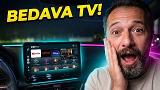 TAMAMEN BEDAVA ! ANROİD AUTO TV YOUTBE VE DAHA FAZLASI
