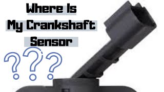 2003 Ford Taurus Crankshaft Position Sensor Location (SOHC 3.0L) 🛠️